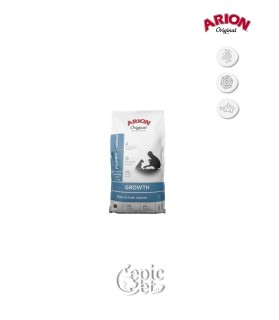 Arion Original Growth Fish Med (26/18) 150g - Puppy, Salmone & Riso, Crescita