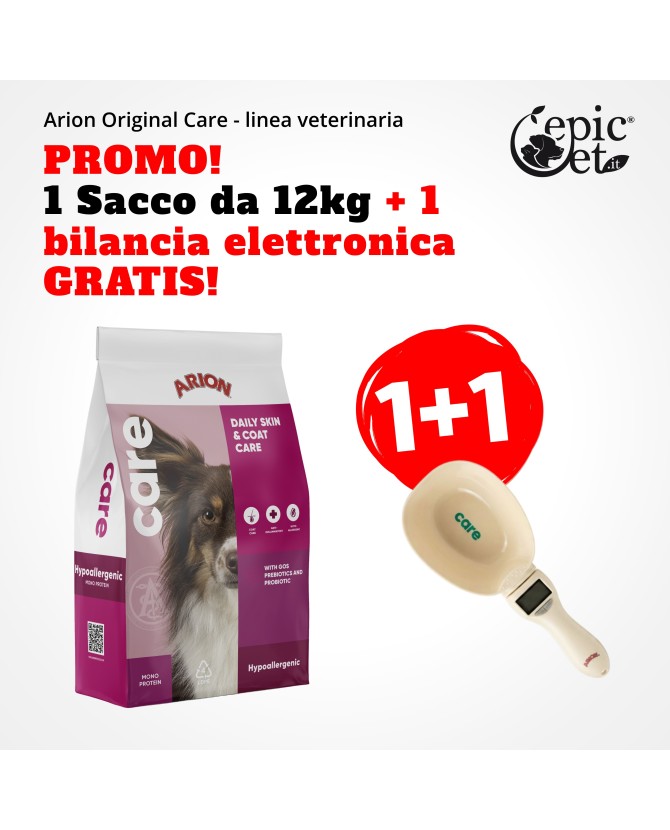 Arion Original Care Hypoallergenic 12 kg + Bilancia Omaggio | EpicPet