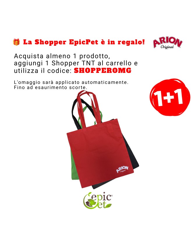 Shopper in TNT EpicPet | Borsa Riutilizzabile in Omaggio per Cani e Gatti