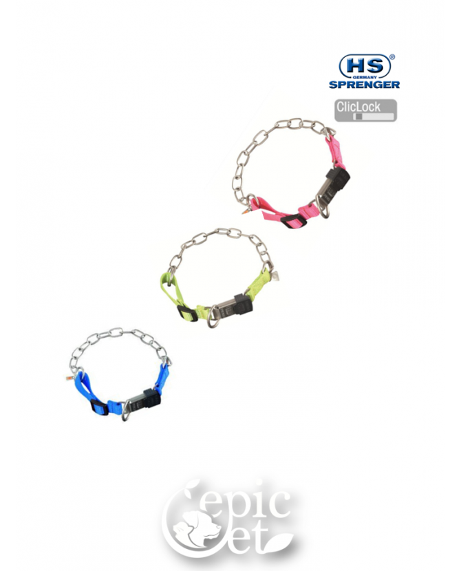 Collare SPRENGER con ClicLock regolabile